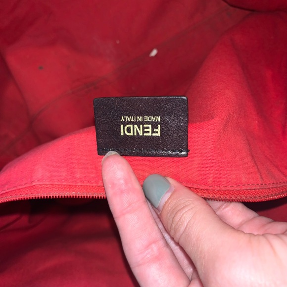 FENDI Perforated Zucca Spalmati Roll Large ToteBag - Picture 14 of 15